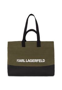 ESSENTIAL LOGO SHOPPER - Cabas - burnt olive