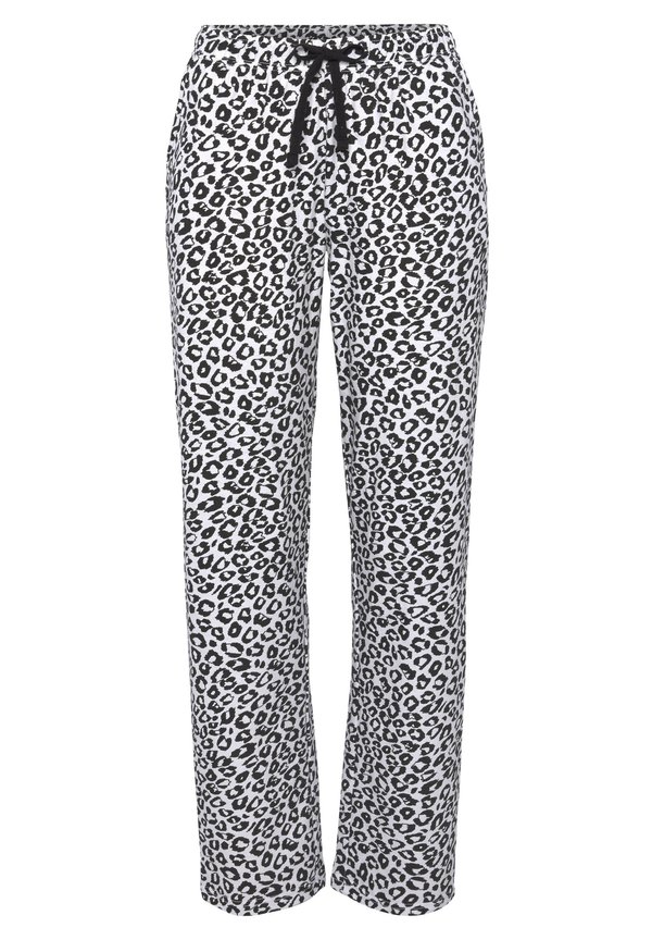VIVANCE DREAMS BY LASCANA - Pyjama bottoms - schwarz weiß gemustert