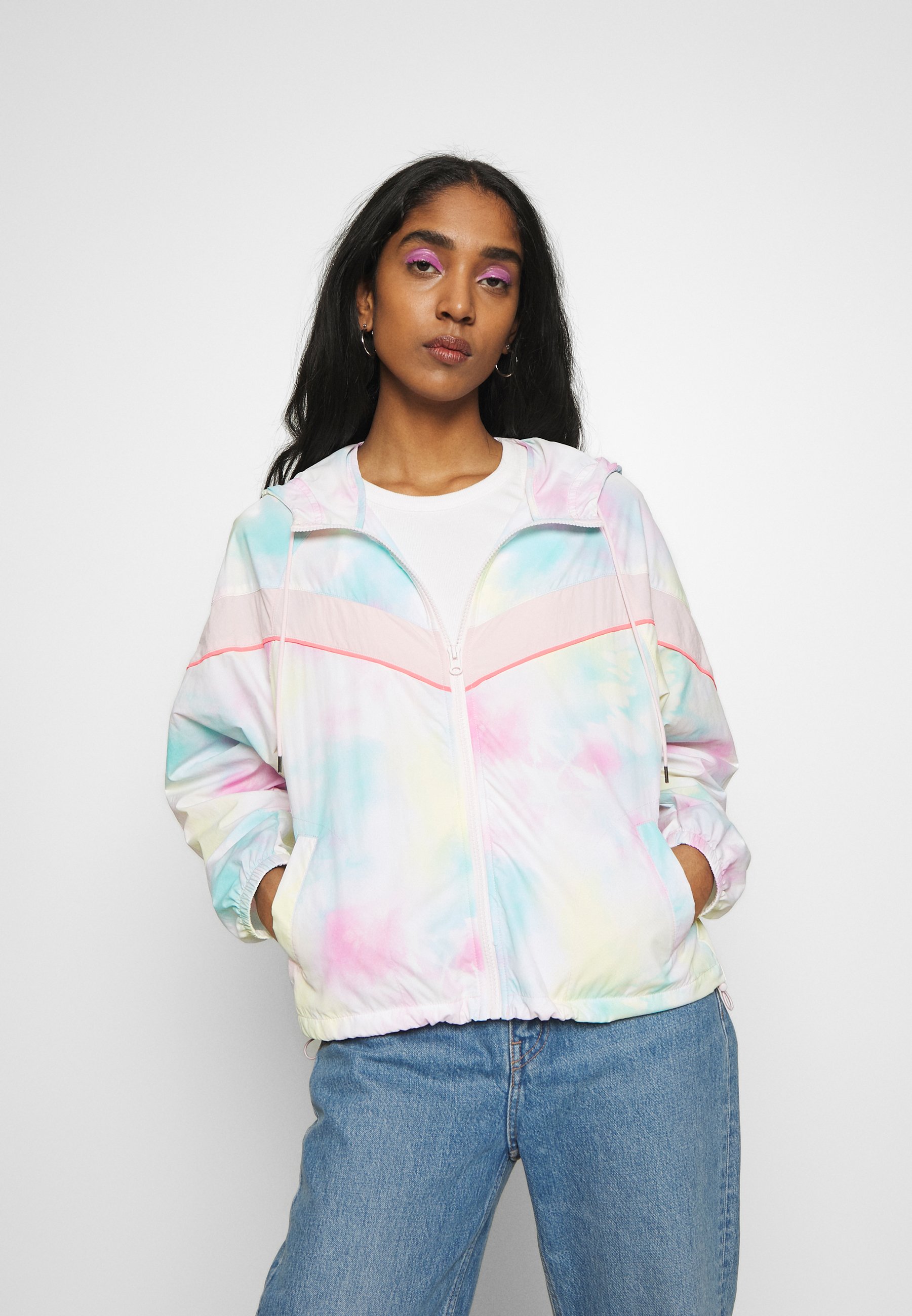 american eagle pink jacket