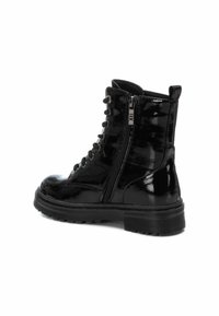 XTI Botines con cordones - black