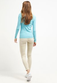 United Colors of Benetton Chaqueta de punto - light blue