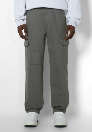 Relaxed fit -farkut - mottled dark grey