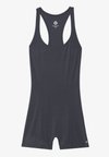 FINE RIB SPORTS SUIT WITH RACER BACK - Gimnastički dres - dark grey