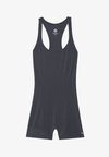 FINE RIB SPORTS SUIT WITH RACER BACK - Gimnastički dres - dark grey