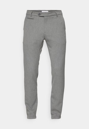 COMO SUIT PANTS - Kelnės - grey melange