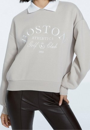 Stradivarius, Sweatshirt - stone