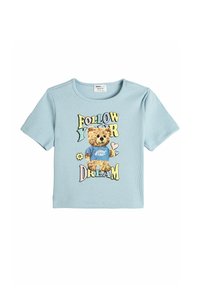 Koton CROP niebieski