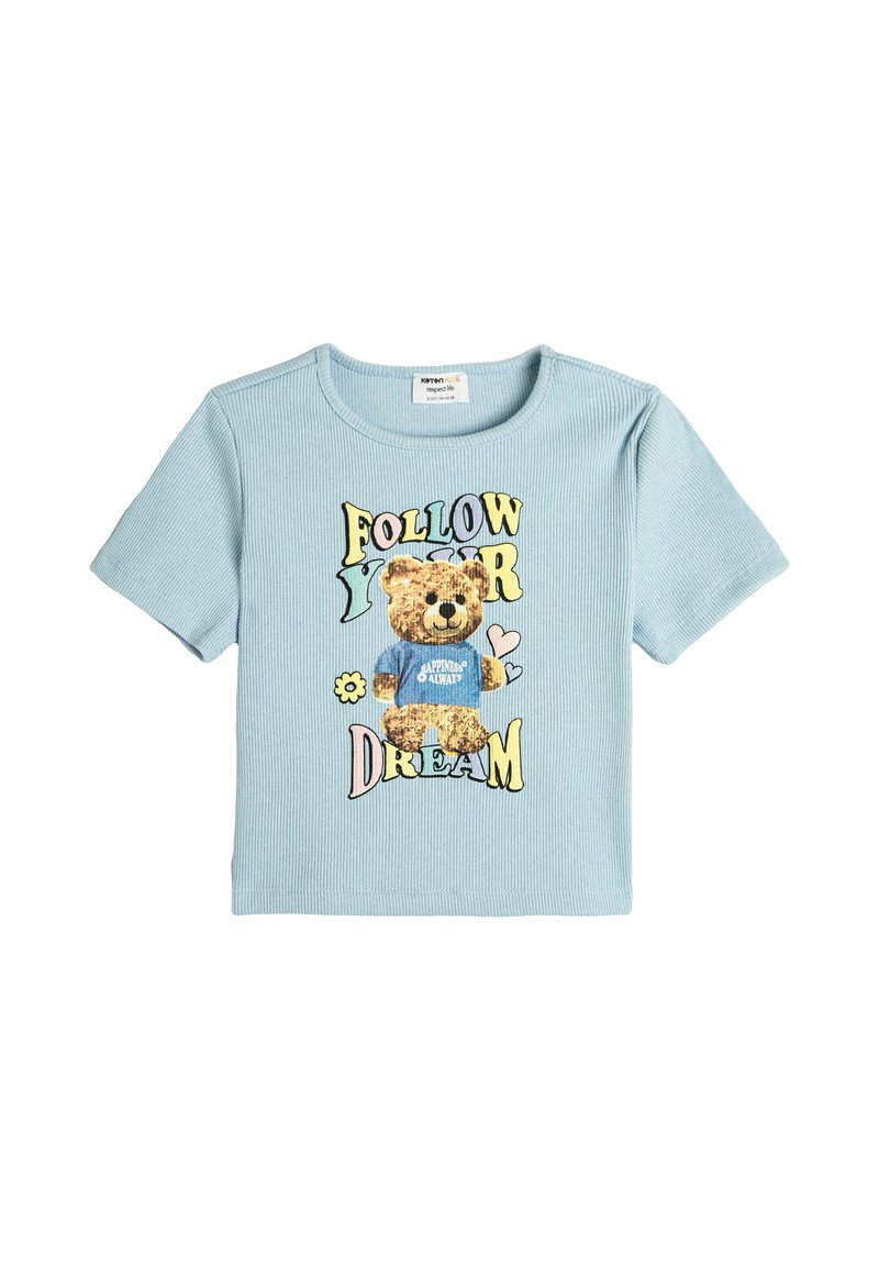 Koton CROP niebieski