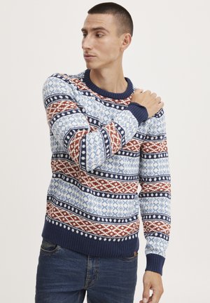 Blend BHTJORBEN - Strickpullover - dress blues