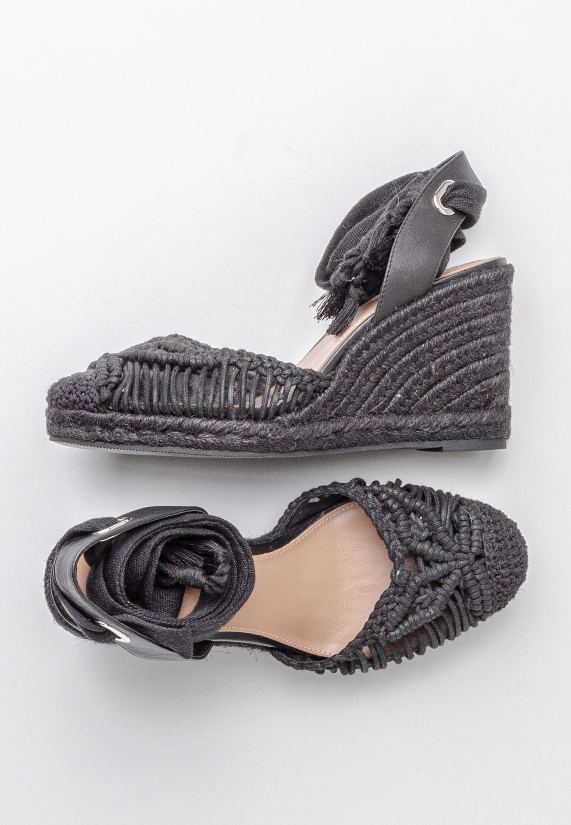 Espadrilles Alpargata Uterque Alpargatas Negras Alpargatas De