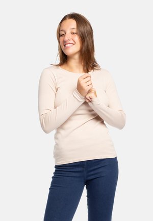 THERMO - Maglietta a manica lunga - beige