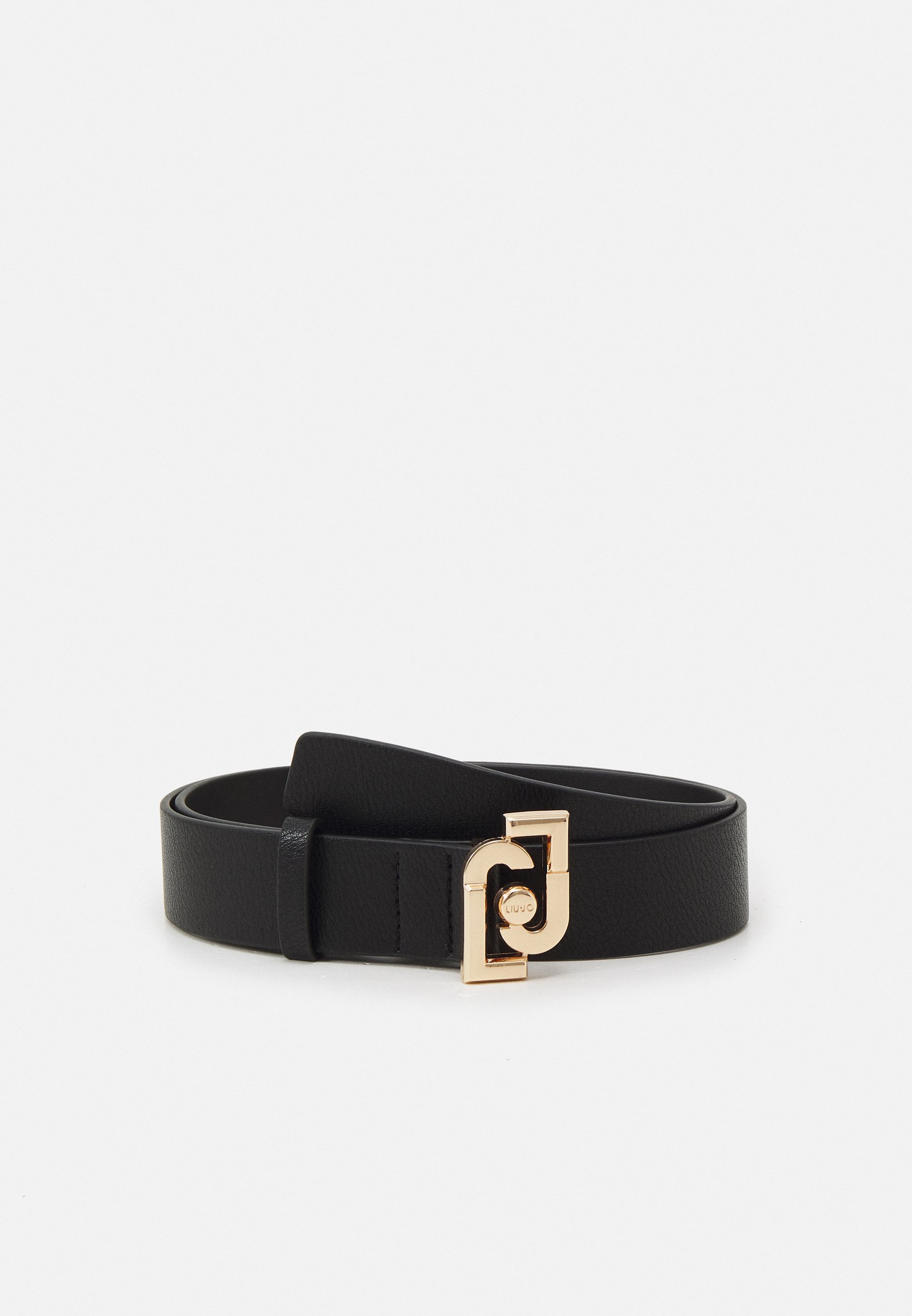 LIU JO CINTURA LOGO BUCKLE - Cintura - nero - Zalando.it