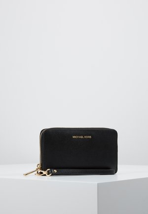 MICHAEL Michael Kors, JET SET FLAT CASE CROSSGRAIN  - Monedero - black
