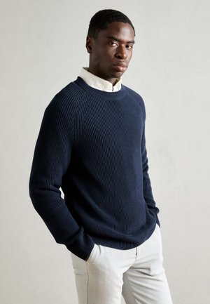 LONGSLEEVE RAGLAN - Pulover - true navy