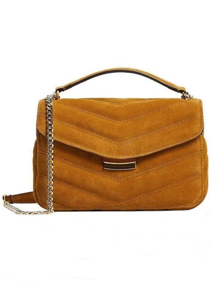 Mango LYS Across body bag medium brown/brown Zalando.ie