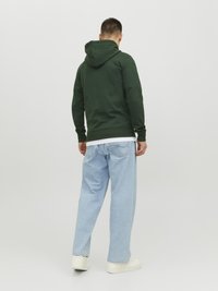 Jack & Jones JJEBASIC HOOD - Kapuzenpullover - mountain view
