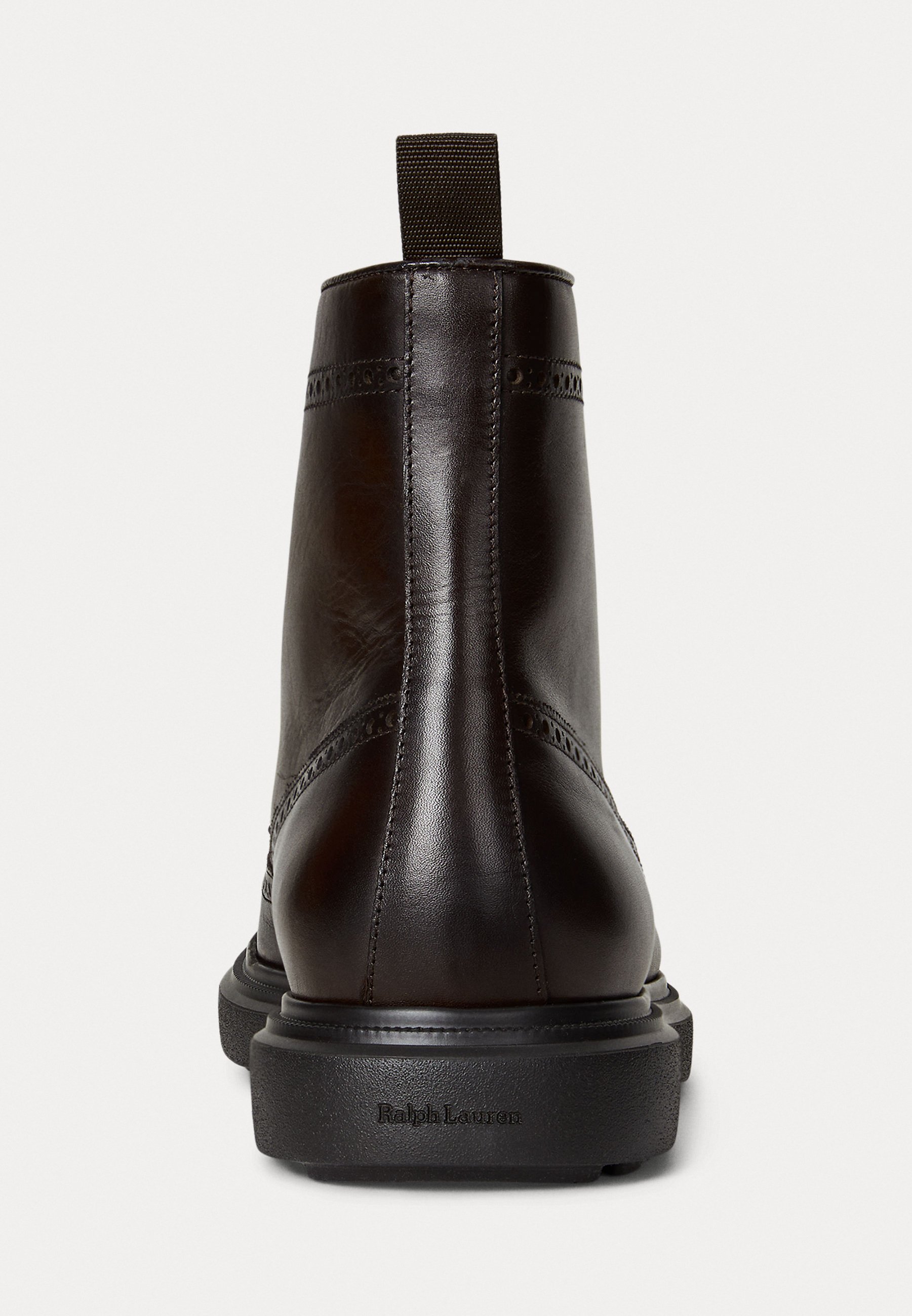 Polo Ralph Lauren MARTELLI LEATHER WINGTIP BOOT - Lace-up ankle