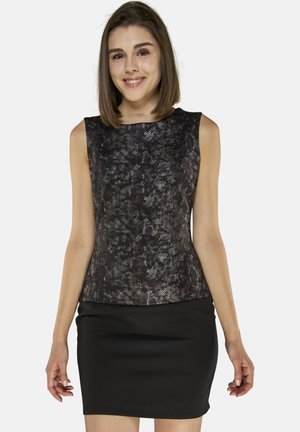 Robe fourreau - grau