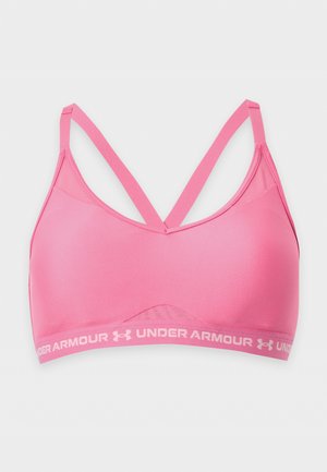 Under Armour, CROSSBACK LOW - Toppe - pink frenzy/prime pink