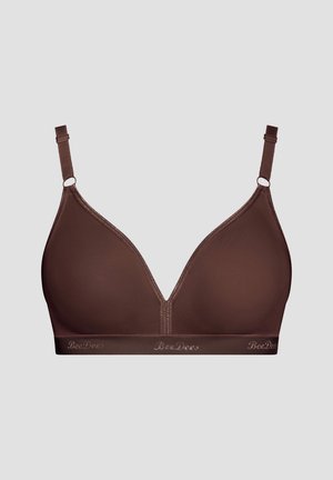 BeeDees, SOFT-BH MICROFUN N - Triangel BH - choco