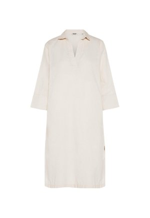 SENSES.THE LABEL, SENSES.THE LABEL HEMDBLUSENKLEID MIT TUNIKA-AUSSCHNITT - Shirt dress - summer sand
