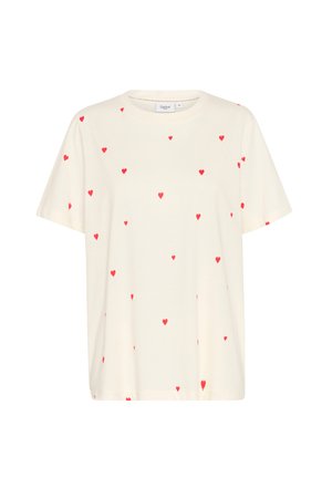 Saint Tropez DAGNI - Print T-shirt - ice flame hearts