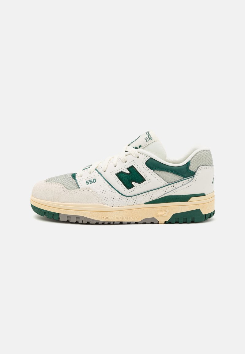 New Balance 550 UNISEX - Sneaker low - off-white/beige/green