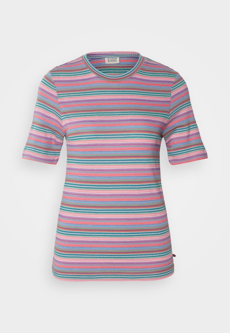 Scotch & Soda T-shirt print lila Scotch & Soda T-shirt print lila