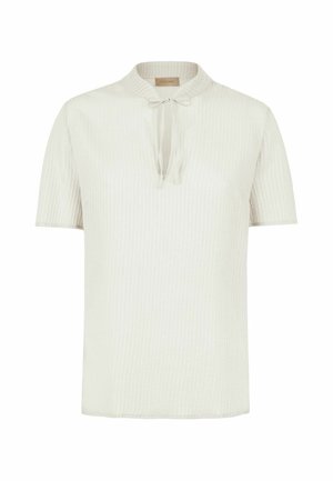 Falconeri, SHORT-SLEEVED EMBOSSED MUSLIN - Camicetta - white