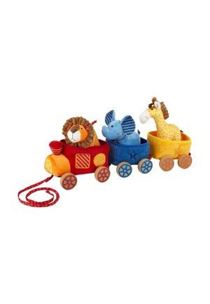 NACHZIEHSPIELZEUG SAFARI-ZUG PLAYQ - Train set - mehrfarbig