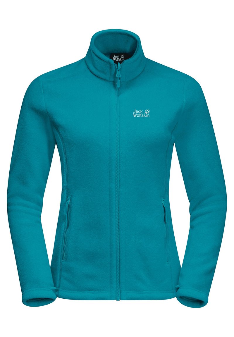 Jack Wolfskin Moonrise Fleecejacke Azur Blau Zalando De