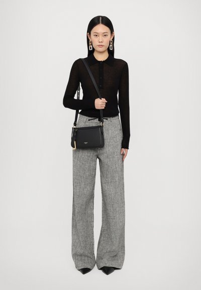 Lancel MINI FAUBOURG - Чанта за носене през рамо - black
