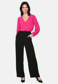 LolaLiza WIDE - Trousers - black