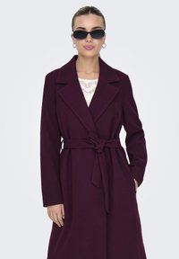 ONLY ONLALVILDA LIFE WRAP - Cappotto classico - burgundy