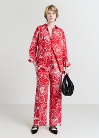 Calliope PALAZZO FANTASIA - Stoffhose - var rosso