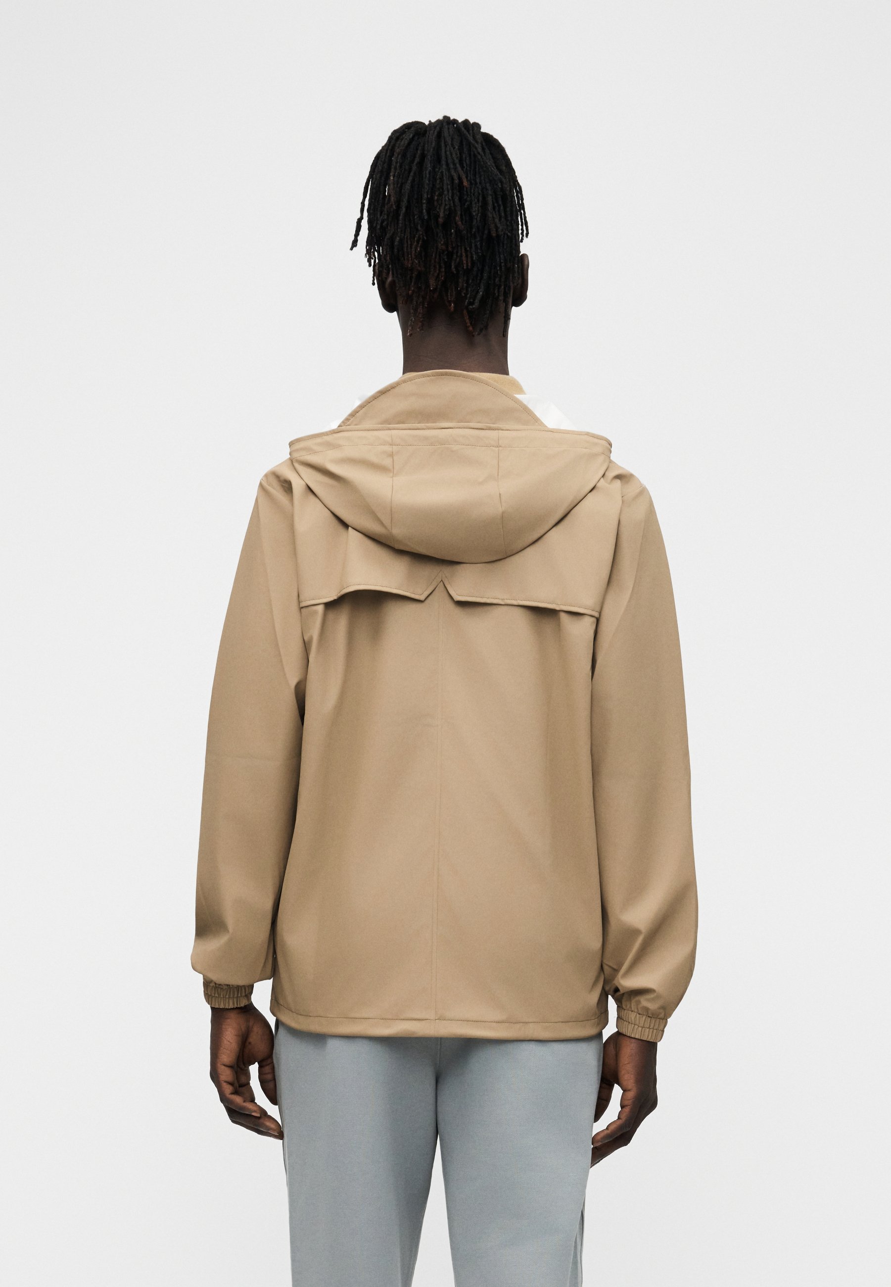 Rains STORM BREAKER UNISEX - Waterproof jacket - beige - Zalando.ie