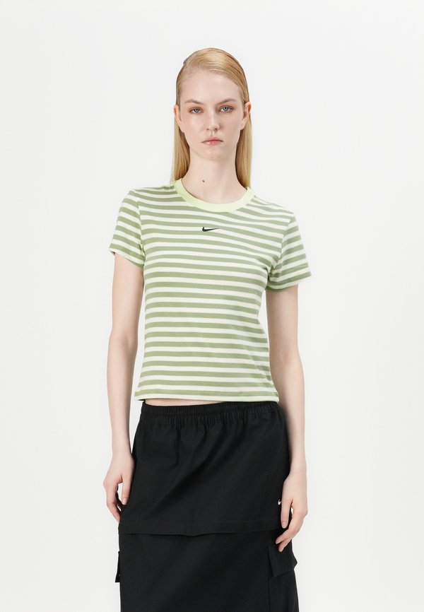 SLIM TEE - Print T-shirt - liquid lime