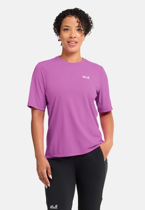 PRELIGHT SUNCOOL T W - T-shirt de sport - foxglove