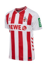 Hummel HOME Fußball-Trikot white/true red/weiß Zalando