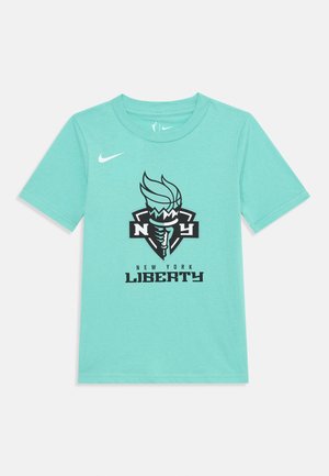WNBA NEW YORK LIBERTY ESSENTIAL LOGO TEE UNISEX - Article de supporter d'équipe de club - mint