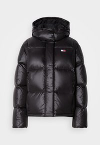 ALASKA GRID SHINY - Chaqueta de plumas - black