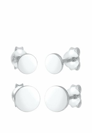2 PACK BASIC - Øreringe - silberfarben