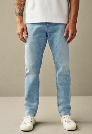 Next, Blugi slim fit - sky blue