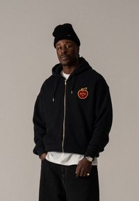 BLKVIS BIG APPLE ZIP HOODY UNISEX - Φούτερ με φερμουάρ - black