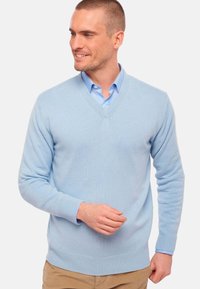 Mahogany HIPPOLYTE 4F - Pullover - ciel