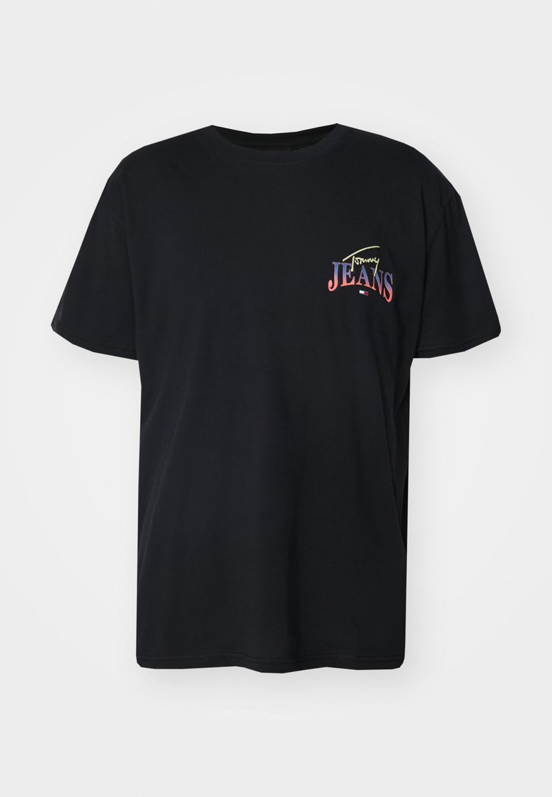 Tommy Jeans T-shirt print zwart