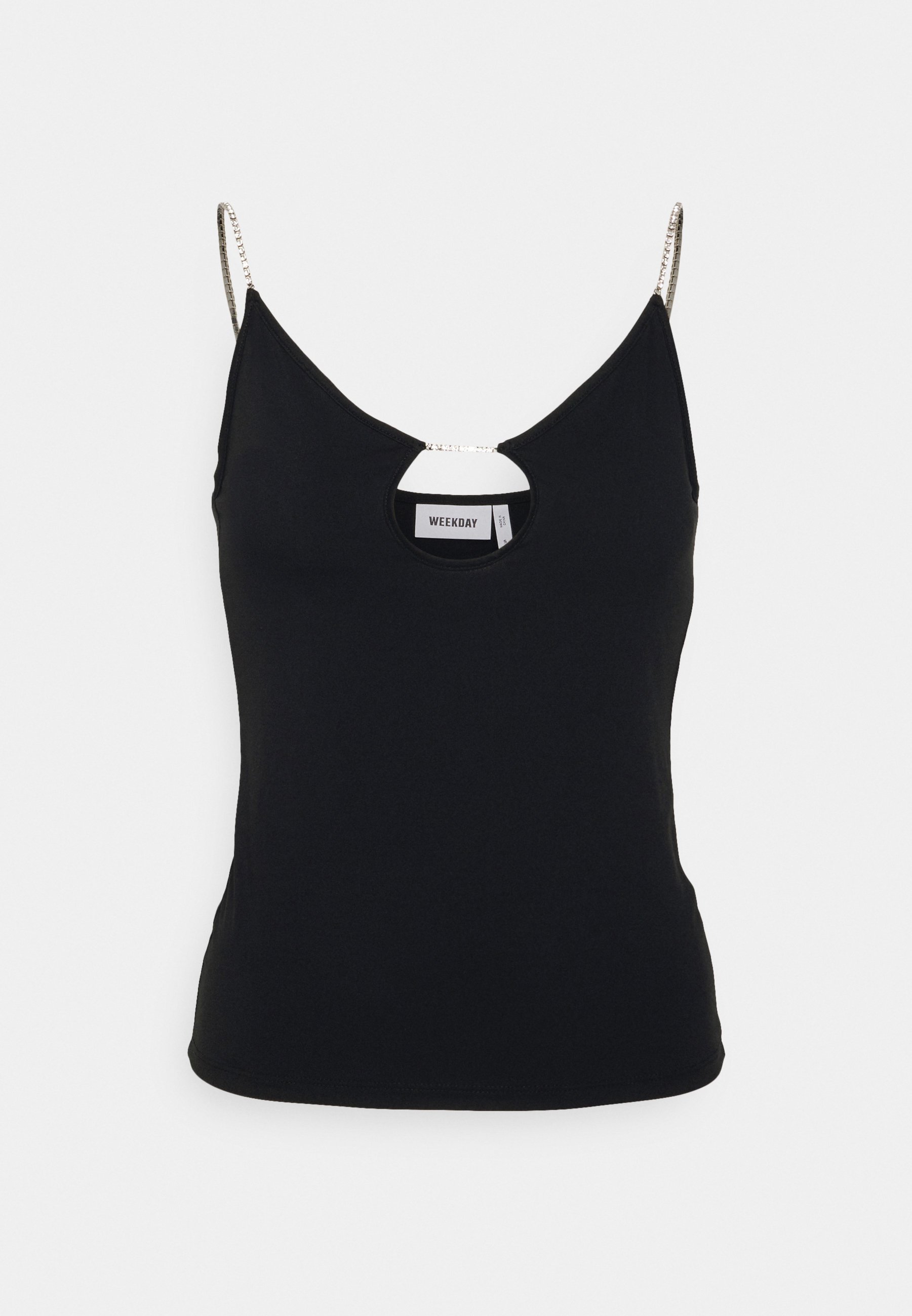 PIECES Shape Up Paro Coated Mid Waist Jeans - Gerippte Leggings Mit Hoher Taille