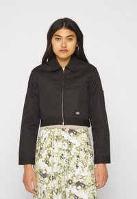 Dickies EISENHOWER CROPPED - Lengva striukė - black