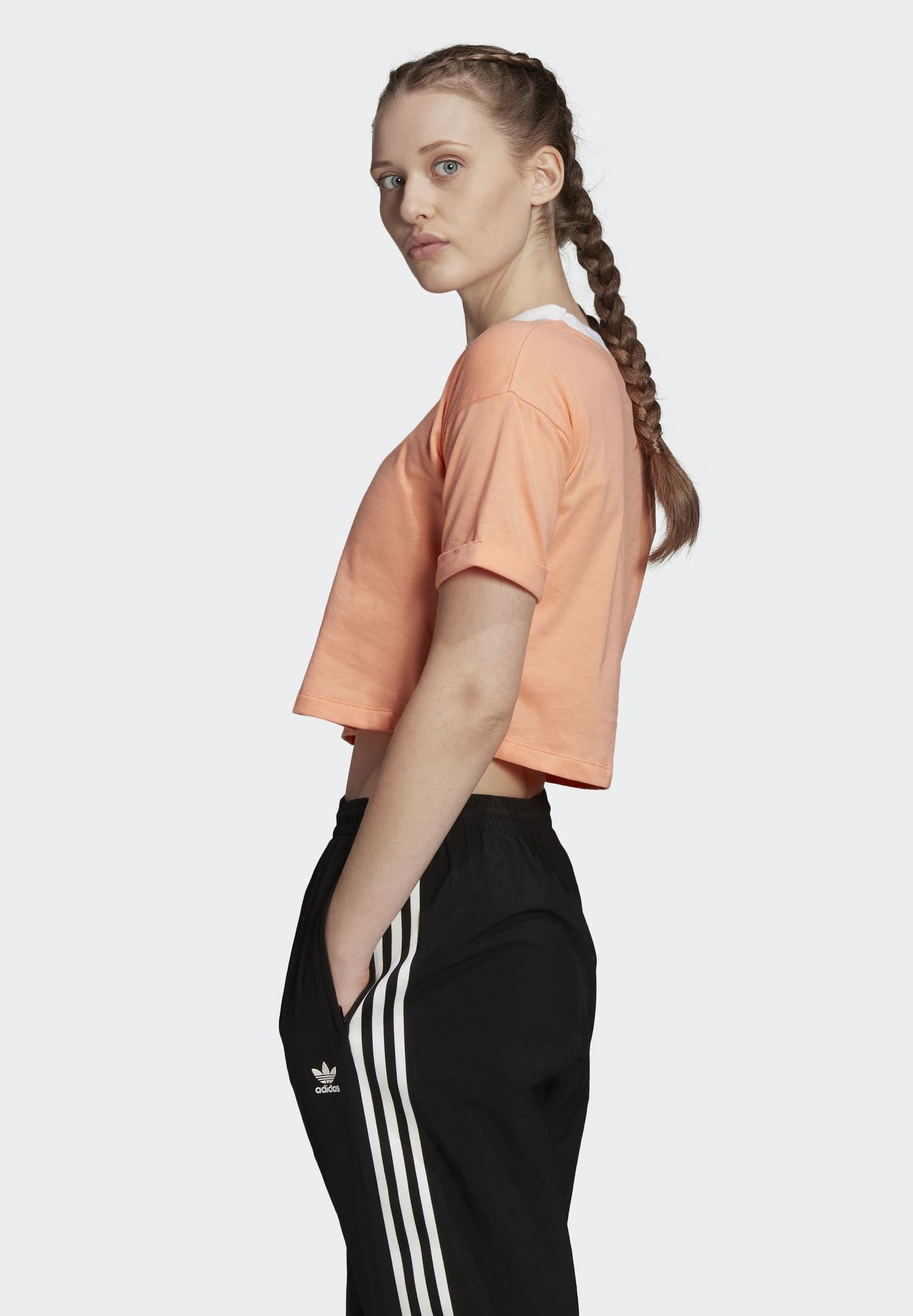 crop tee adidas