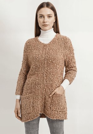 Chaqueta de punto - salmon